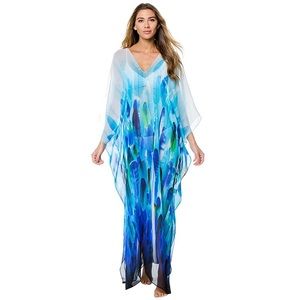 Long Beautiful dress cover-up,handmade
